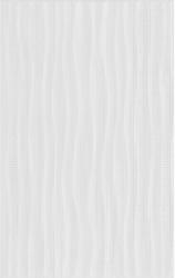 Zalakerámia falburkoló Balance hullámos szürke fényes 25 cm x 40 cm x 0, 8 cm