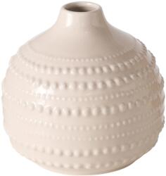Boltze Meruna váza 14 cm x 15 cm bézs