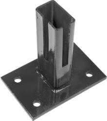  Talapzat antracit 10 cm x 15 cm oszlop tartásához (041619)