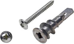 LUX-TOOLS gipszkartondübel fém csavarokkal 13 mm x 38 mm 50 darab (485100)