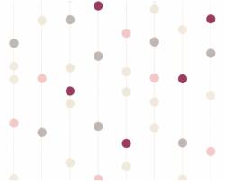  Tapéta 2085-14 gyapjúrostos pöttyös színes (24416)