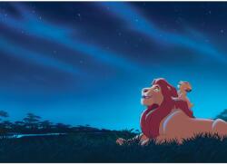 Komar nemszőtt fotótapéta Disney The Lion King Stargazing kék