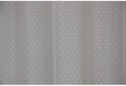  Függöny jacquard fehér 1458 295 cm magas méteráru (79227)