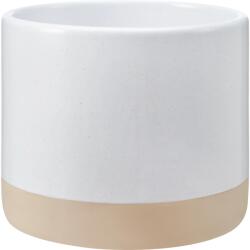  Dolomit virágcserép világosszürke 12 cm x 14, 5 cm átmérő