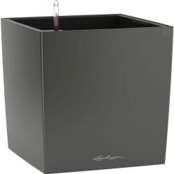 Lechuza Cube Premium virágtartó 50 cm x 50 cm antracit-metál