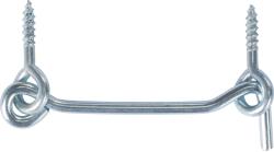  Viharkampó fűzőkarikával horganyzott 4 mm x 80 mm (490211)