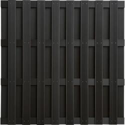  WPC kerítés 180 cm x 180 cm antracit