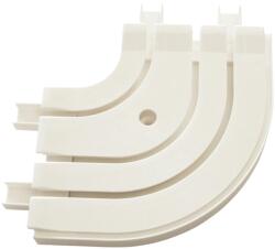 Gardinia GE3 körív hosszabbításhoz, 3 pályás, fehér, 13, 5 cm x 13, 5 cm (5447)