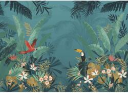 Komar vlies fotótapéta Enchanted Jungle 350 cm x 250 cm