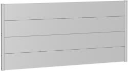Biohort kerítés panel 200 cm x 90 cm ezüstmetál