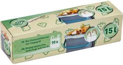  Bio szemeteszsák komposztálható 15 l (340937)