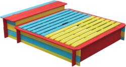 SwingKing homokozó Jade színes 150 cm x 120 cm