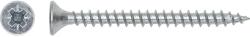  Süllyesztett fejű univerzális csavar PZ-behajtás 3 mm x 20 mm 80 darab (485868)