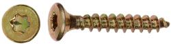LUX-TOOLS TX20 süllyesztett fejű csavar tömör menetes 4, 5 mm x 25 mm - súlyra