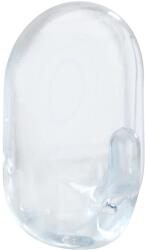 WENKO ovális akasztó átlátszó 3 darabos készlet (23458100)