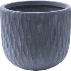  Rodez virágcserép 22 cm x 25 cm sötétszürke (119172)