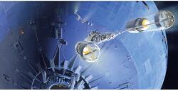 Komar vlies fotótapéta Star Wars Classic RMQ Death Star Assault 500 cm x 250 cm