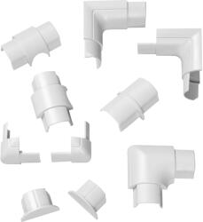  D-Line kábelcsatorna tartozékkészlet 30 mm x 15 mm fehér (300442)