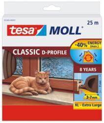 Tesa tesamoll D-profil ajtó- és ablaktömítő gumiszalag barna 25 m x 9 mm (05389-00001-00)