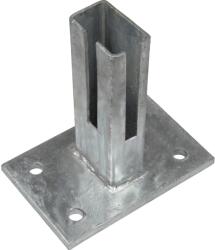  Talapzat horganyzott 10 cm x 15 cm oszlop tartásához (041615)