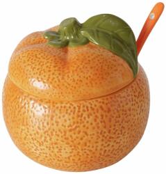 Boltze lekvártartó 2 részes 12 cm x 13 cm x 12 cm Orange