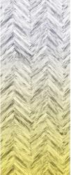 Komar vlies fotótapéta Herringbone Yellow Panel 100 cm x 250 cm