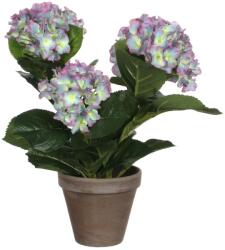 MICA Decorations hortenzia művirág 35 cm x 40 cm lila