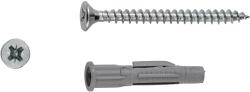 LUX-TOOLS LUX univerzális galléros dübel csavarokkal 6 mm x 34 mm 10 darab (485079)