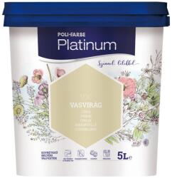  Poli - Farbe Platinum beltéri falfesték V 30 Vasvirág matt 5 l (1010101009)