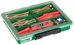 Spax Z szortírozott kereszthornyos csavar sárga tiplivel