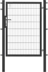 Floraworld egysz. kapu Premium kétr. hálós kerítésp. antracit 160 cm x 120 cm (043483)