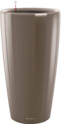 Lechuza Rondo Premium oszlopkaspó 40 cm átmérő x 75 cm szürkésbarna magasfényű