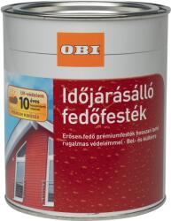 OBI időjárásálló fedőfesték vízzel higítható fehér selyemfényű 2, 5 l (7504657080041402500)