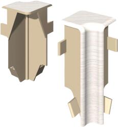 Egger Szegélyléc Belső sarkok Tölgy fehér 2 darab