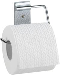 WENKO Basic WC-papírtartó fényes rozsdamentes acél fedél nélkül (17895100)