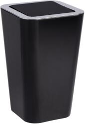 WENKO Candy lengőfedeles szemetes fekete 6 l (22474100)