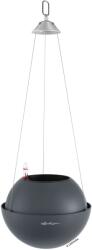 Lechuza Bola Color 23 függő virágtartó palaszürke 23 cm átmérő