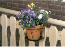 OBI Living Garden OBI cseréptartó kampó antracit 18 cm (325320)