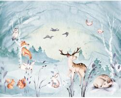 Komar vlies fotótapéta Animal Sleepover 350 cm x 280 cm