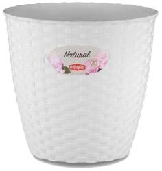  Natural kaspó 24 cm fehér (5901625100)