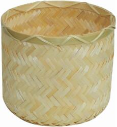 Virágcserép bambuszból 15 cm x 13, 2 cm natúr (99-150132)