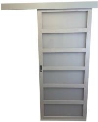  Sunshine PVC tolóajtó szett 90 cm x 211 cm Fehér fenyő