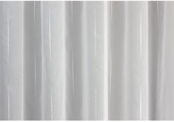 Anita fényáteresztő függöny anyag fehér nyírt mintás 175 cm magas - méteráru