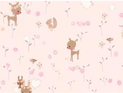  A. S. Création papírtapéta Boys & Girls 6 Bambi rózsaszín FSC®