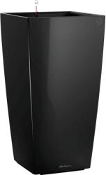 Lechuza Cubico Premium oszlopkaspó 40 cm x 40 cm fekete magasfényű
