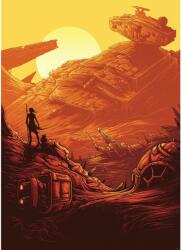 Komar vlies fotótapéta Star Wars Jakku Star Destroyer 200 cm x 280 cm