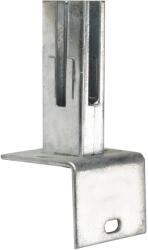 Floraworld szögletes talplemez kerítésoszlopokhoz horganyzott 6 cm x 4 cm