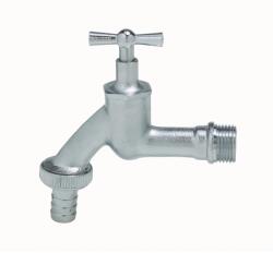 Vízcsap 26, 4 mm (3/4") külső menet matt krómozott (16062)