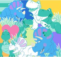 Komar vlies fotótapéta Toy Story Rex and Trixie 300 cm x 280 cm