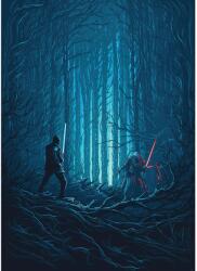 Komar vlies fotótapéta Star Wars Wood Fight 200 cm x 280 cm